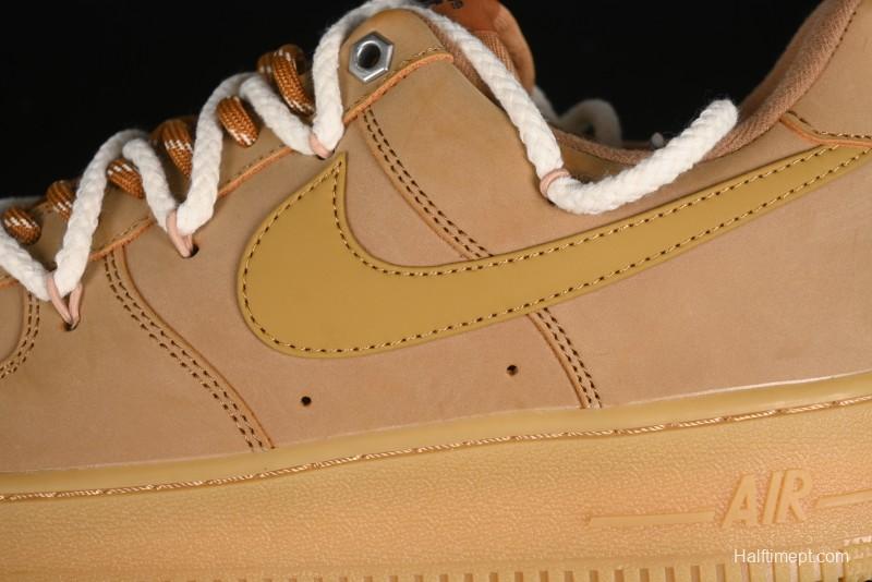 Nike Air Force 1 '07 Low Deconstructed Maize Casual Sneakers - CJ9197-102