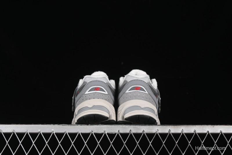 New Balance 2002R Series Kids' Hook & Loop Warm Lined Shoes - PV2002RG