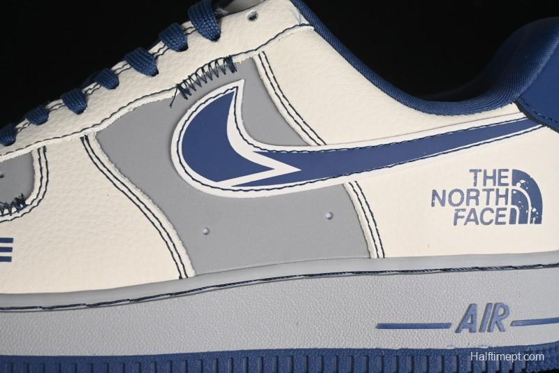 Nike Air Force 1 '07 Low The North Face Collaboration - Blue White Grey - KK1988-016