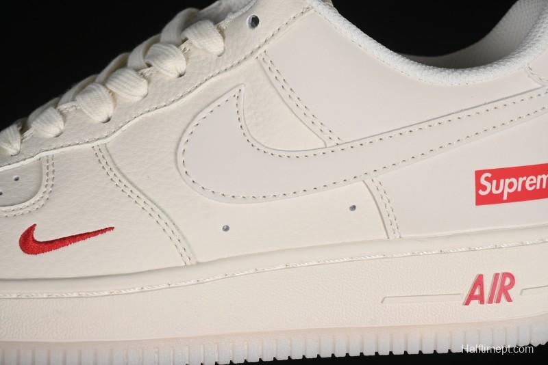 Nike Air Force 1 '07 Low Supreme White Crystal Casual Sneakers - BB7577-214
