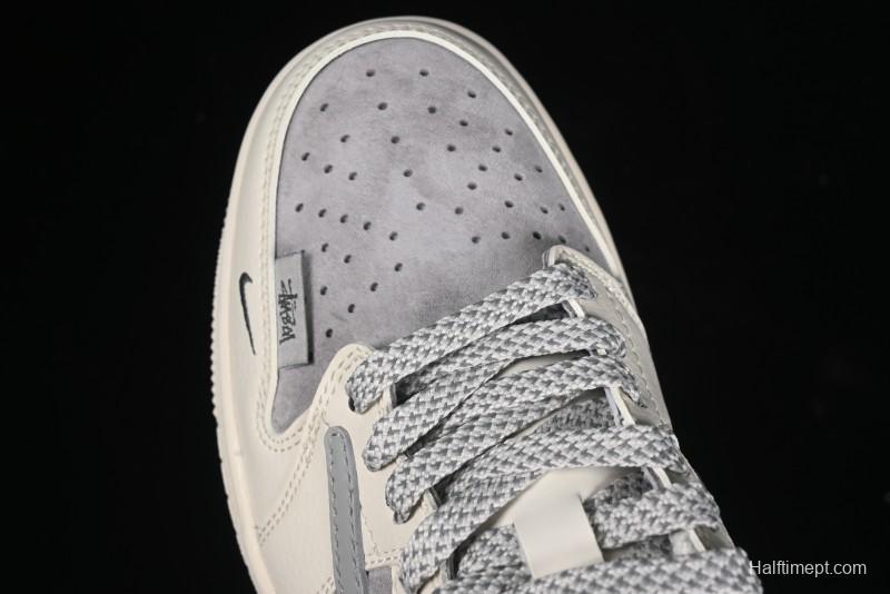 Nike Travis Scott x Fragment Design x Air Jordan 1 Low OG SP AJ1 Retro Sneakers - SJ2068-130