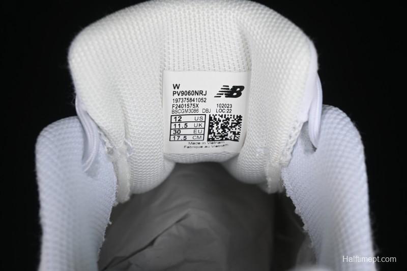 New Balance 9060 Series Hook and Loop Kids Sneakers - PV9060NRJ