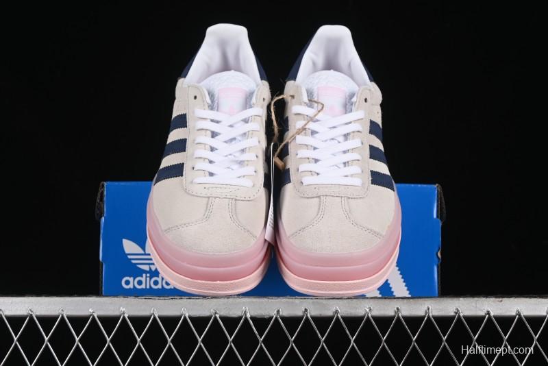 Adidas Originals Gazelle Bold IE6508 Low-Top Sneakers with Thick Sole for Casual Wear, Non-Slip and Durable - IE6508