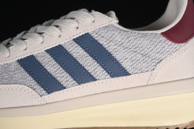 Adidas Originals SL 72 Retro Running Shoes with Nylon Upper and Rubber Outsole - JI2500