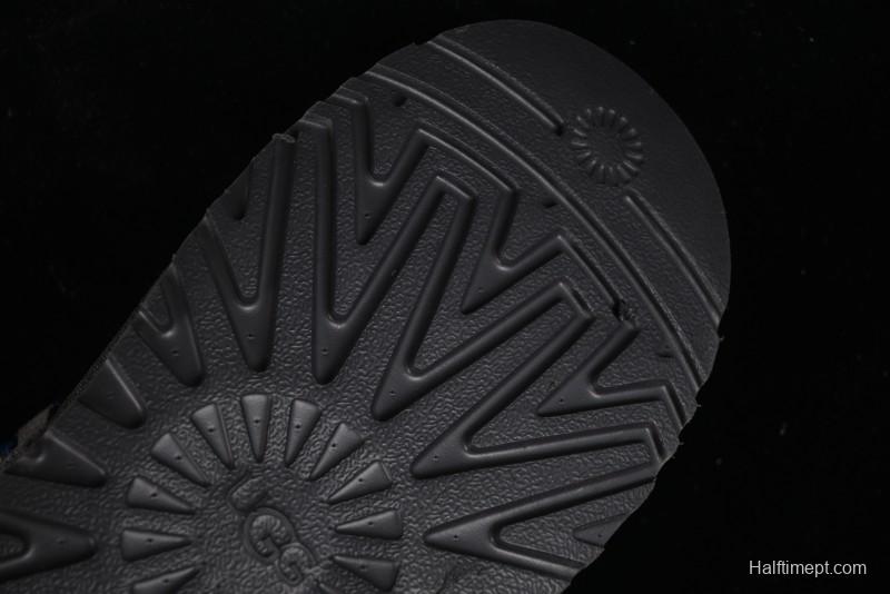 UGG Classic Mini II Fur Lace-Up Platform Mini Boots with Treadlite Outsole - 1143954