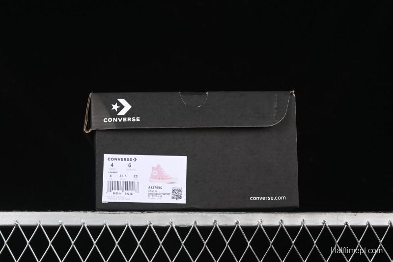 Converse Zoo Happy Pets Series High-Top Casual Sneakers with Plush Lining for Autumn Winter - A12769C