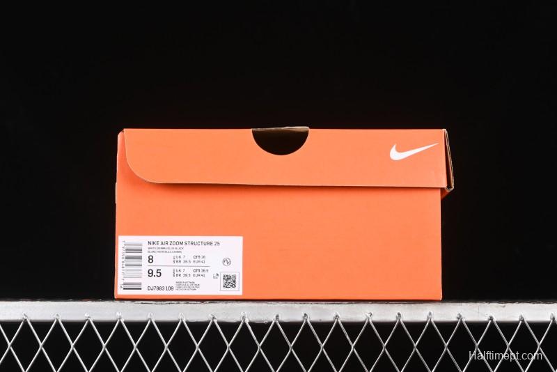 Nike Air Zoom Structure 25 Cushioned Anti-Slip Running Shoes - DJ7883-109