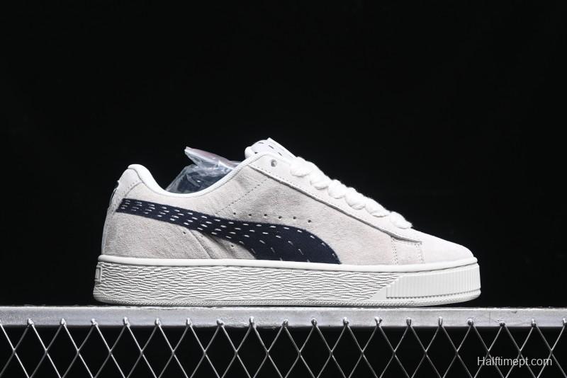 Puma Suede XL Retro Casual Sneakers with Premium Pigskin Upper - 395777-02