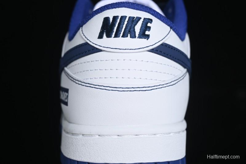 Nike Dunk Low High Street Minimalist Blue Panda Retro Low-Top Casual Sneakers - DD1503-119