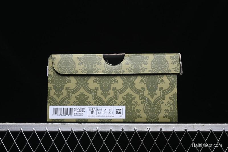 Nike Travis Scott x Fragment Design x Air Jordan 1 Low OG SP AJ1 Retro Sneakers - XZ1658-001