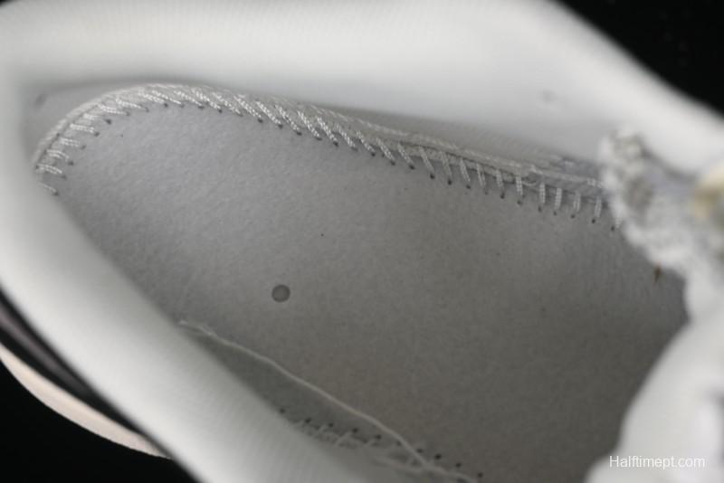 Nike Air Jordan 1 Low Supreme Collaboration - Black Grey Pigskin Two-Tone High-End Custom Retro Basketball Shoes - SJ9950-032