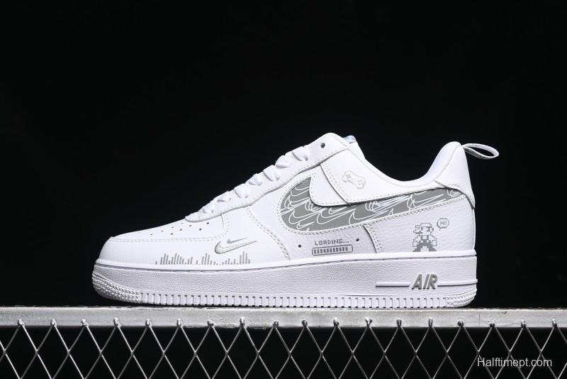 Nike Air Force 1 '07 Low Mosaic Casual Sneakers - FB8971-030
