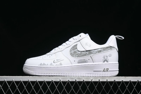 Nike Air Force 1 '07 Low Mosaic Casual Sneakers - FB8971-030
