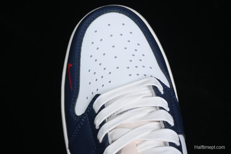 Nike Air Jordan 1 Low OG "Howard University" Casual Sneakers - HQ2993-100
