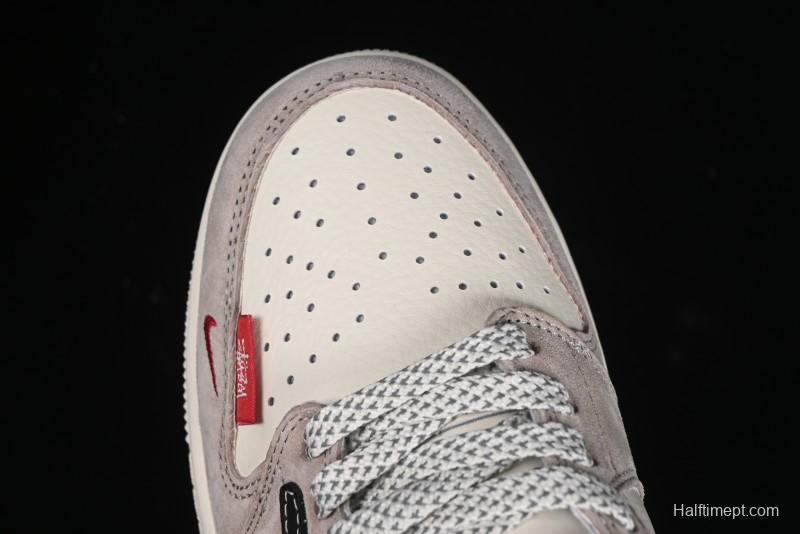 Nike Travis Scott x Fragment Design x Air Jordan 1 Low OG SP AJ1 Retro Sneakers - SJ2068-131