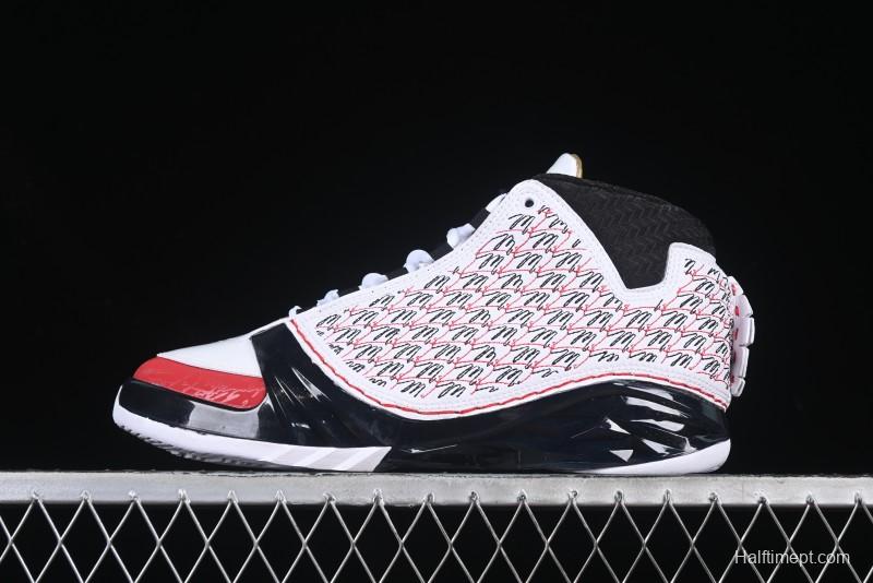 Nike Air Jordan 23 AJ23 Mid Retro Casual Basketball Shoes with Visible Air Cushion - 318376-101