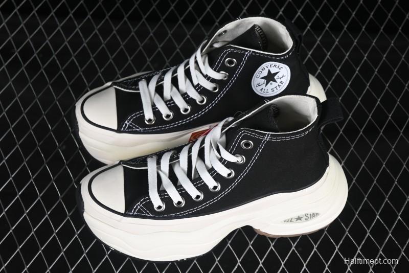 Converse All Star High Top Platform Sneakers with Classic Design - 31312401
