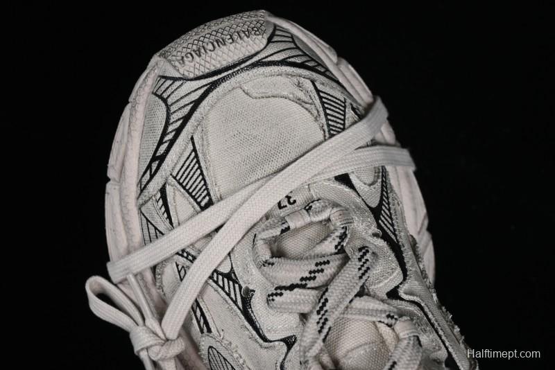 Balenciaga Phantom Sneaker 10th Generation Trend Running Shoes with Transparent Heel Strap - W3XDC2002