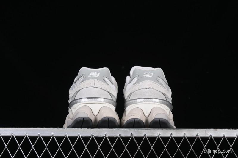 New Balance NB9060 Series Retro Casual Running Shoes with ABZORB Cushioning - U9060FGN