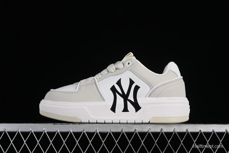 MLB Chunky Liner New York Yankees Lightweight Platform Sneakers with 6cm Height Increase - 3ASXCLB3N50IVS