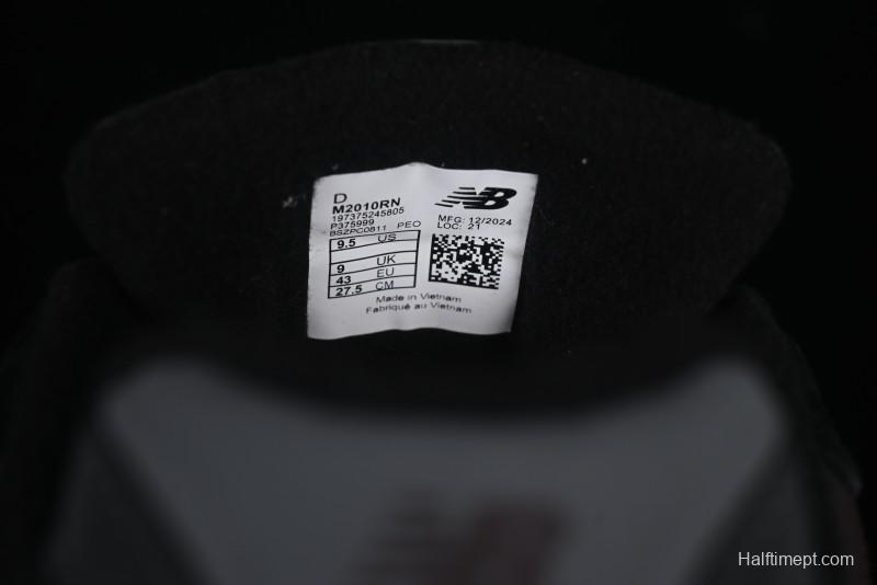 New Balance 2010 Series Retro Casual Running Shoes with Soft Suede and Nylon Mesh - M2010RN