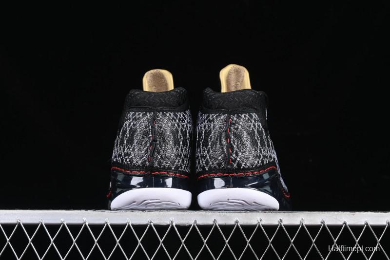 Nike Air Jordan 23 AJ23 Mid Retro Casual Basketball Shoes with Visible Air Cushion - 318376-001