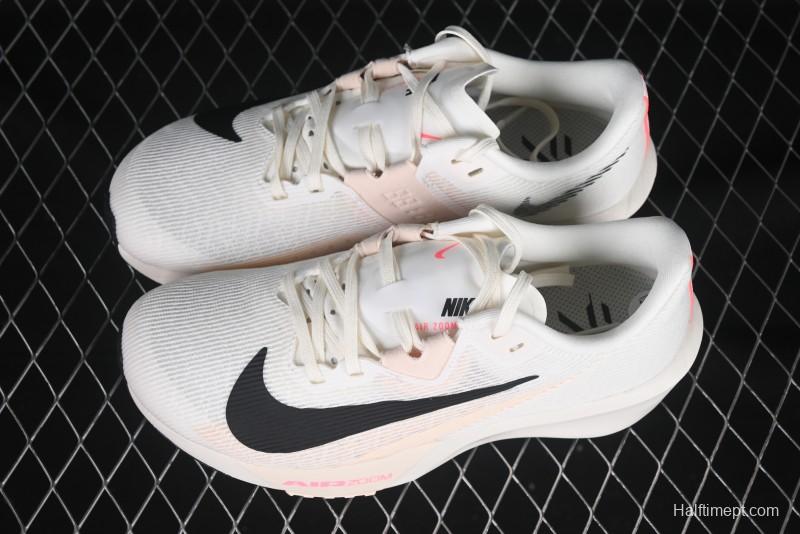 Nike Zoom Rival Fly 4 Lightweight Responsive Running Shoes with Flyknit and React Technology - FV6040-104