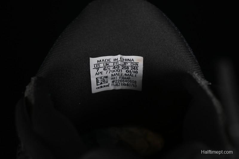 Adidas Yeezy 500 Black Casual Running Shoes - F36640