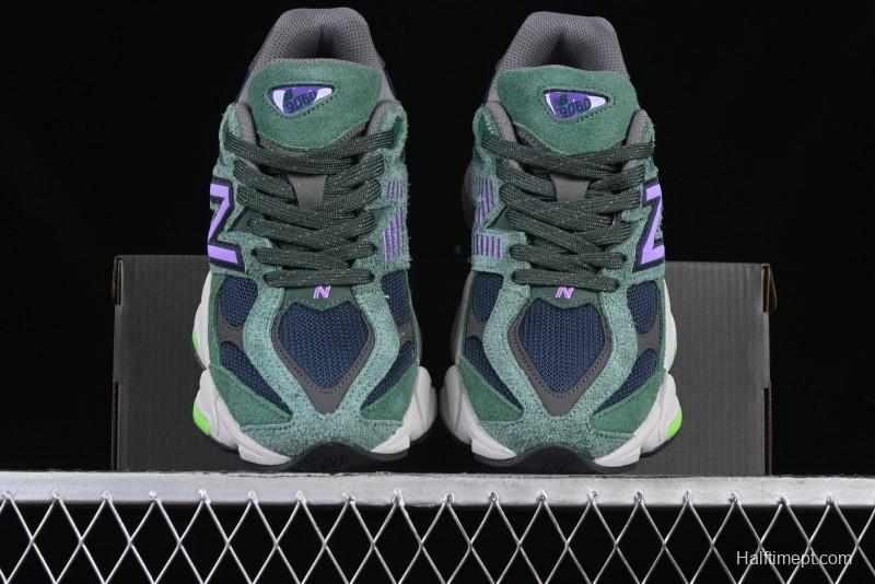 New Balance 9060 Retro Casual Running Shoes with ABZORB Cushioning Technology - U9060GRE