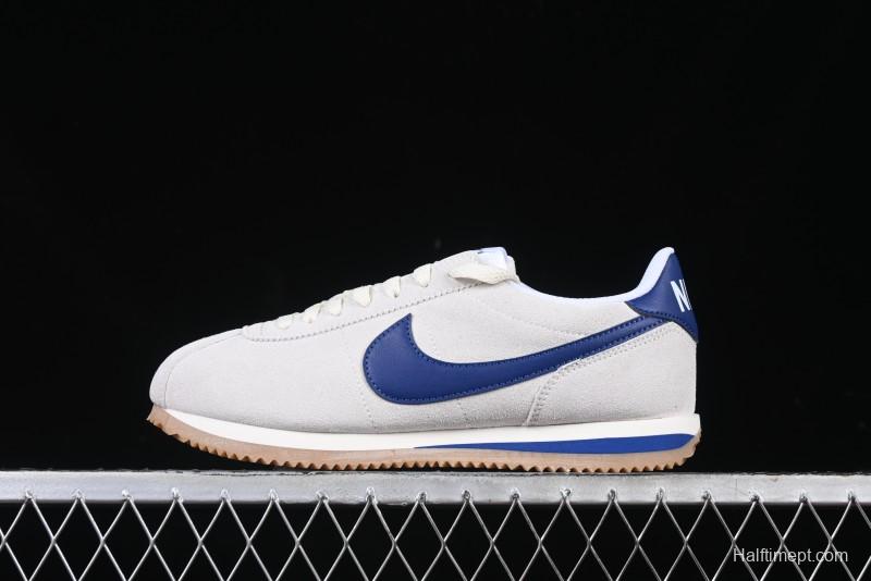 Nike Classic Cortez Leather Retro Running Shoes - FQ8108-110