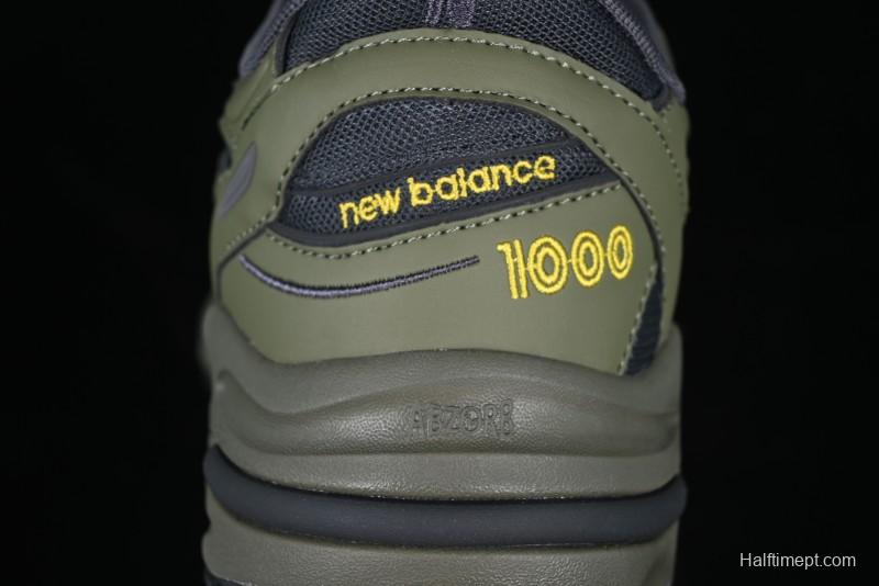 New Balance 1000 Series Retro Dad Style Low-Top Casual Running Shoes - M1000EA