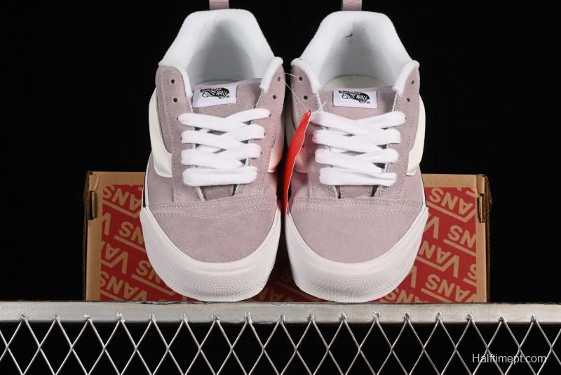 Vans Classics Knu Skool Retro Chunky Tongue Sneakers with Enlarged Toe and Breathable Mesh - VN000CRP0L08