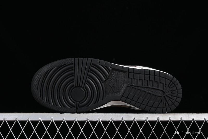 Nike Supreme SB Dunk Low Plaid Colorway Low-Top Casual Skateboarding Shoes - SP1098-051