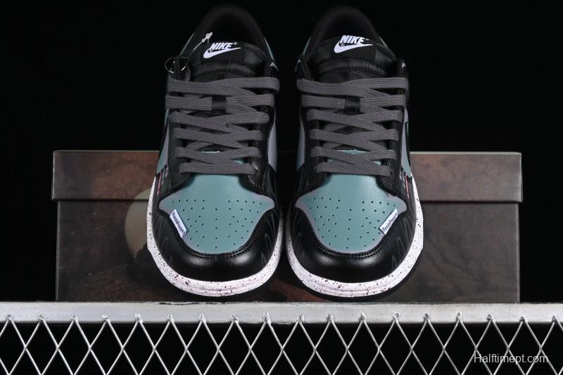 Nike Dunk Low Panda Prank Universe Exploration - Black Purple SB Strap Low Top Casual Skate Shoes - DV0831-002