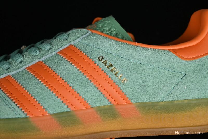 Adidas Originals Gazelle Indoor HQ8714 Retro Casual Slip-Resistant Wear-Resistant Low-Top Sneakers