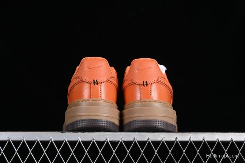 Nike Air Force 1 Low Luxe Casual Sneakers with Thick Sole and Waterproof Design - DM2451-800