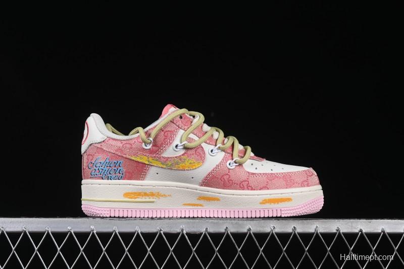 Nike Air Force 1 '07 Low Bugs Bunny Custom Casual Sneakers - BD7700-666