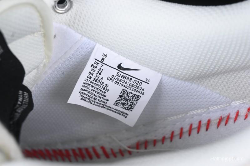 Nike Air Force 1 '07 Low Supreme Champion Collaboration Off-White Mini Swoosh Casual Sneakers - SJ6698-020