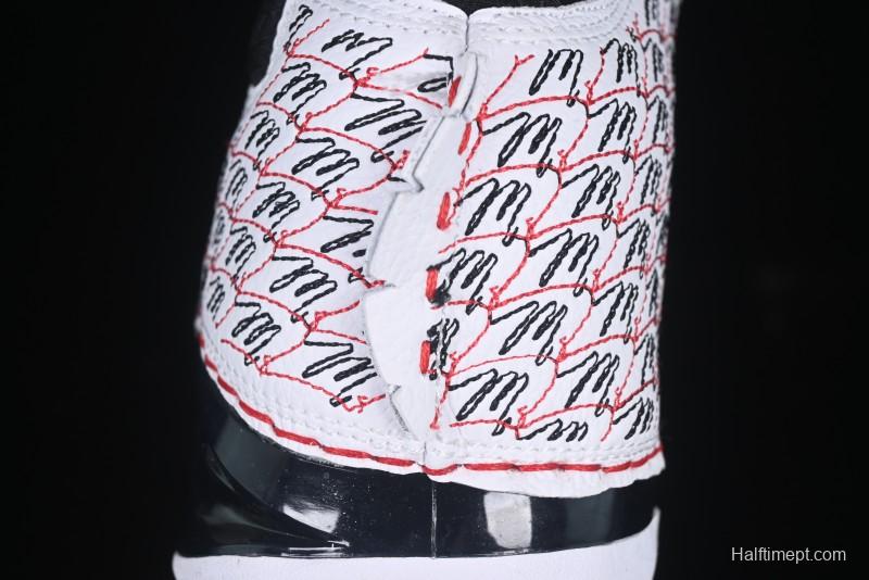 Nike Air Jordan 23 AJ23 Mid Retro Casual Basketball Shoes with Visible Air Cushion - 318376-101