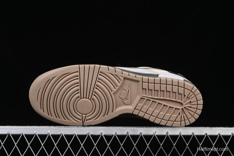 Nike Dunk Low Panda Prank Pioneer Project Jupiter Black Grey Low Top Casual Sneakers - HQ1175-240