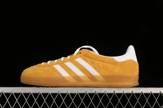 Adidas Originals Gazelle Indoor Retro Casual Sneakers with Slip-Resistant and Durable Low-Top Design - HQ8716