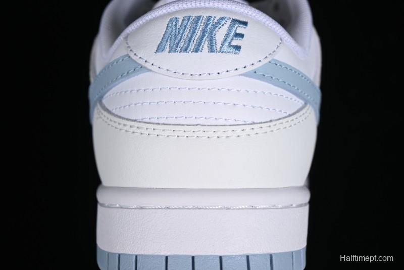 Nike SB Dunk Low Light Blue White Skateboarding Shoes - DV0831-109