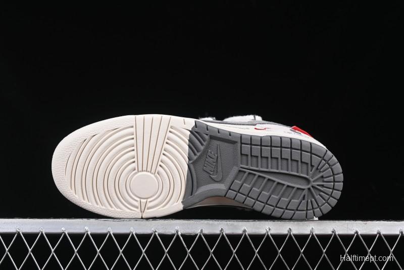 Nike SB Dunk Low Carhartt x Supreme Collaboration Anniversary Edition Customized Low-Top Casual Skate Shoes - YX5066-239