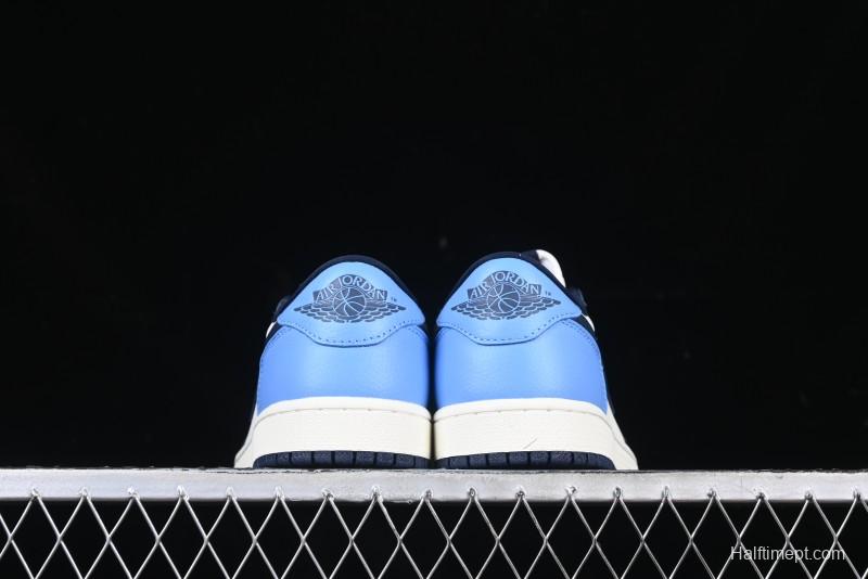 Nike Air Jordan 1 Low OG Obsidian AJ1 Low-top Lifestyle Basketball Shoes - CZ0790-400