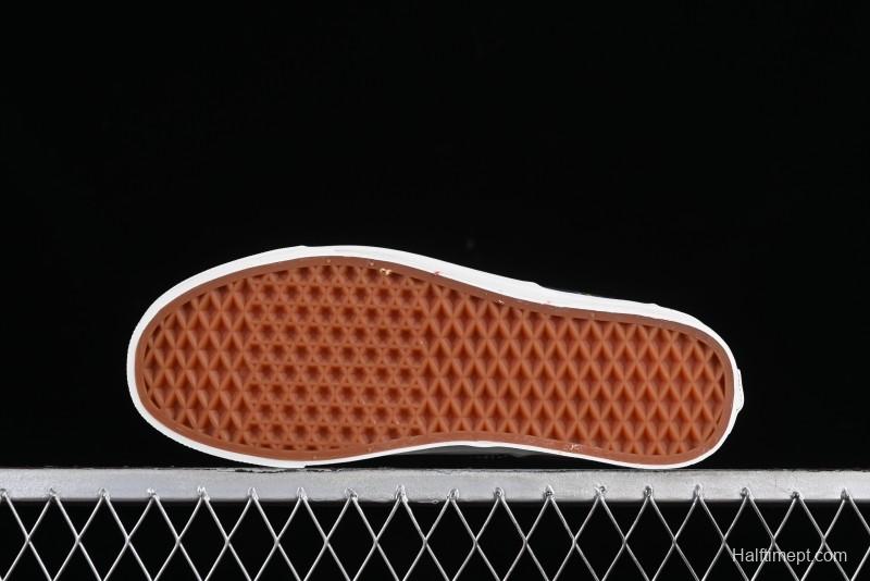 Vans Era Low-Top Skate Shoes with Black Canvas and Red Scottish Plaid Checkered Design - VN0A2RR1QWP