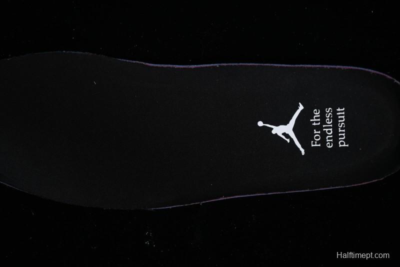 Nike Air Jordan 1 Low Golf AJ1 Golf Shoes with Laser Leather Black Double Hook - FZ4159-100