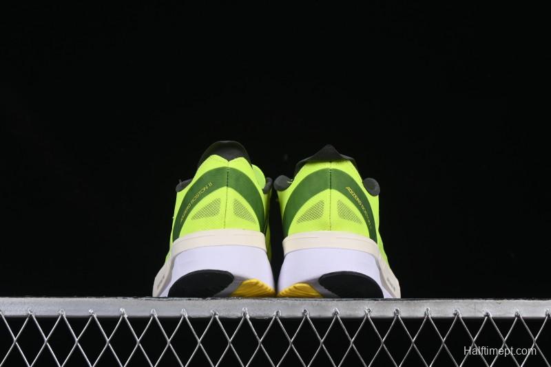 Adidas Adizero Lightstrike Pro Running Shoes - Neon Yellow/Black