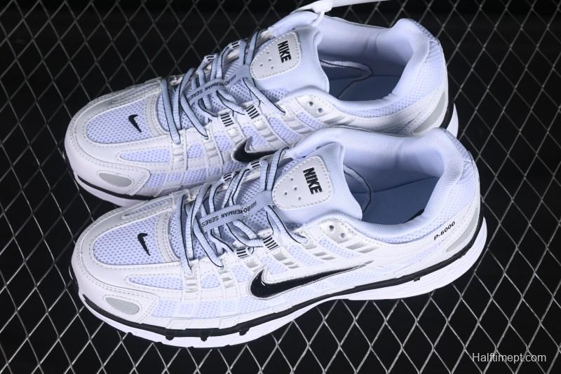 Nike P-6000 Premium Retro Casual Sneakers with Multi-Layer Design - CD6404-107