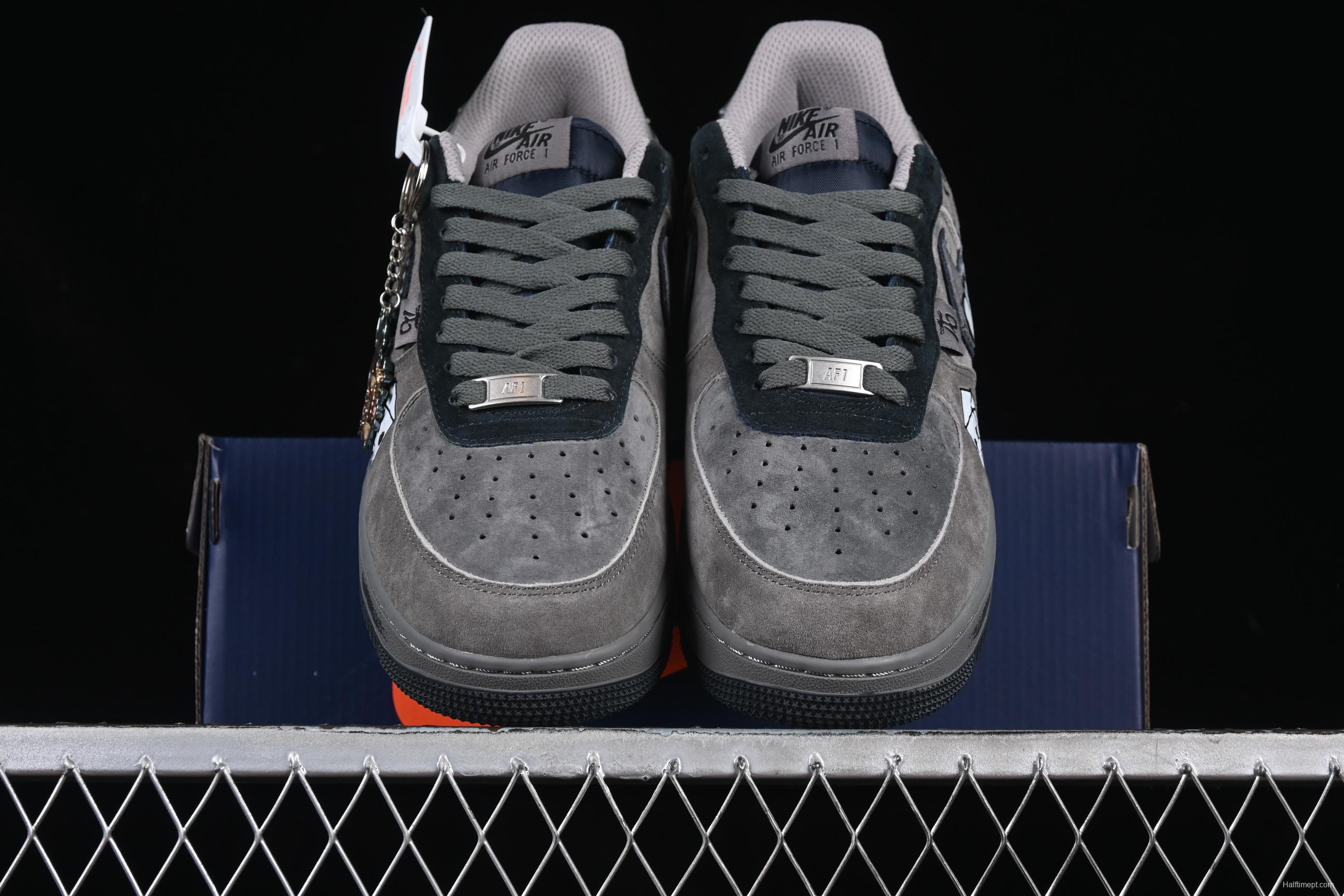 Nike Air Force 1'07 Low "Box Ghost" Comic Series Casual Sneakers - CD1221-806