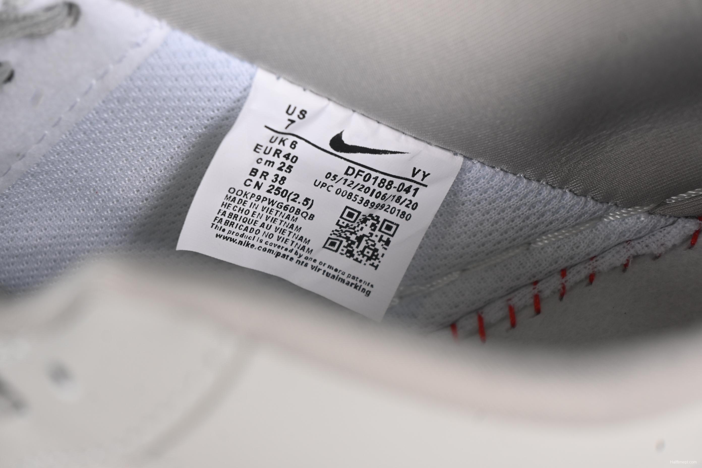 Nike Air Force 1 '07 Low Dior Collaboration Classic Gray Low-Top Casual Sneakers - DF0188-041